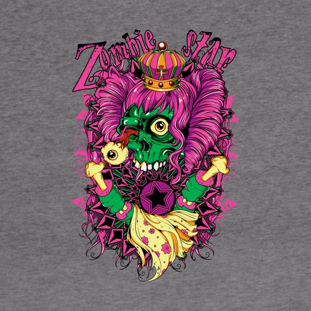 LSD Zombie by Tee-ps-shirt